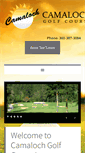 Mobile Screenshot of camalochgolf.com